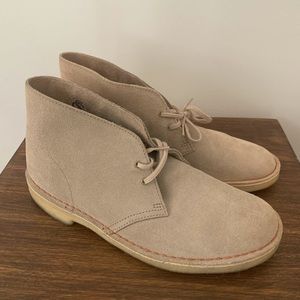 Clarks Desert Boot Suede Sand Size 9